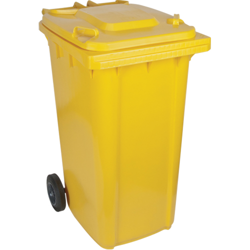 Contenant jaune mobile, Polyur&eacute;thane, 63 gallons/63 gal. US EastCoast Offshore Supplies