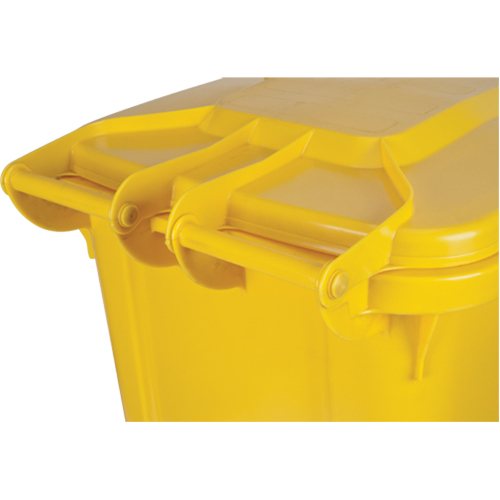 Contenant jaune mobile, Polyur&eacute;thane, 63 gallons/63 gal. US EastCoast Offshore Supplies