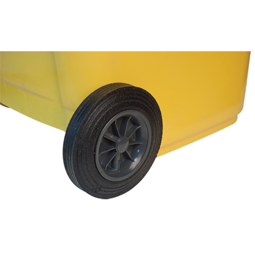 Contenant jaune mobile, Polyur&eacute;thane, 63 gallons/63 gal. US EastCoast Offshore Supplies