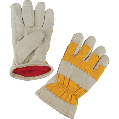 Premium Winter-Lined Work Gloves, 2X-Large, Grain Pigskin Palm, Foam Fleece Inner Lining EastCoast Offshore Supplies