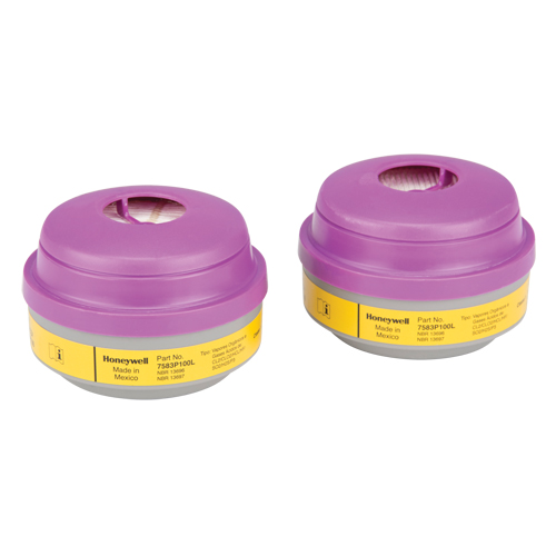 North&reg; N Series Respirator Cartridges, Gas/Vapour Cartridge, Organic Vapour/Acid Gas/P100 EastCoast Offshore Supplies