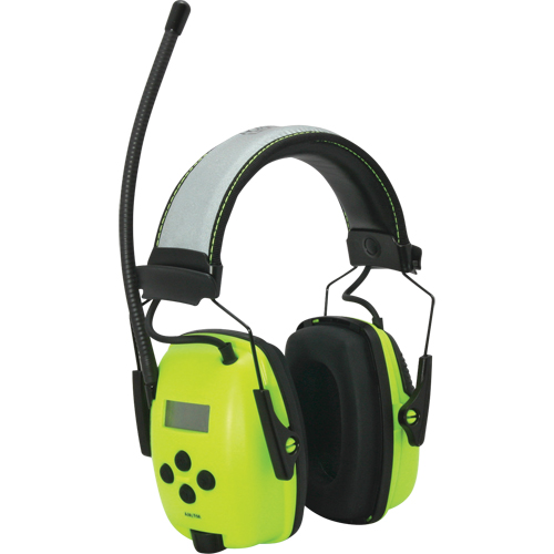 Howard Leight Sync Radio Hi-Visibility Earmuffs, Headband Style, 25 dB EastCoast Offshore Supplies
