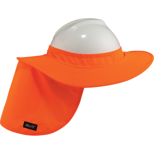 Chill-Its&reg; 6660 Hard Hat Brims, Hi-Vis Orange EastCoast Offshore Supplies