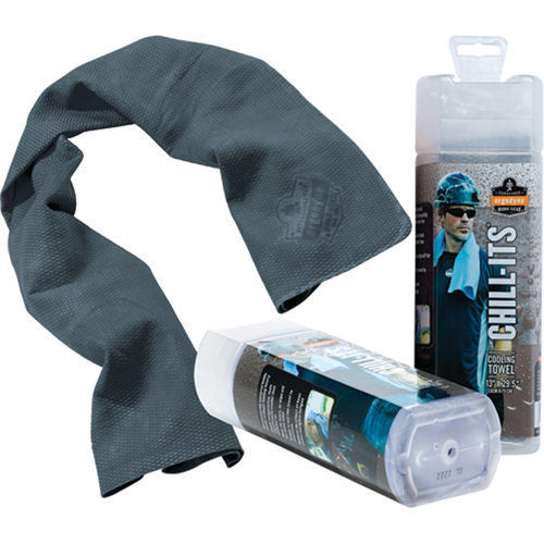 Chill-Its&reg; 6602 Cooling Towels, Grey EastCoast Offshore Supplies