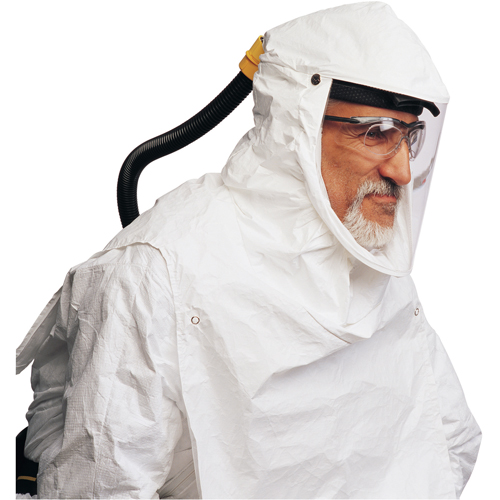 Cagoule Primair de s&eacute;rie 100 compl&egrave;te avec col, Universel, Coiffe souple, Bavette Simple EastCoast Offshore Supplies