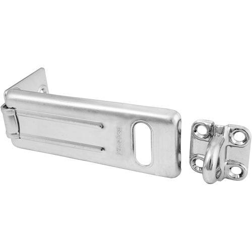 General Security Hardened Steel Hasp, Silver EastCoast Offshore Supplies