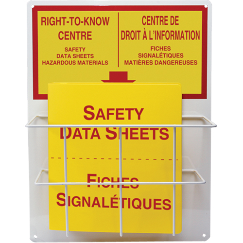 Panneaux de style panier, Anglais & français, Compris reliures EastCoast Offshore Supplies