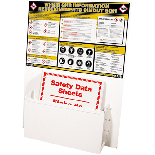 GHS Information Stations, English & French, Binders Included EastCoast Offshore Supplies