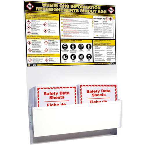 GHS Information Stations, English & French, Binders Included EastCoast Offshore Supplies