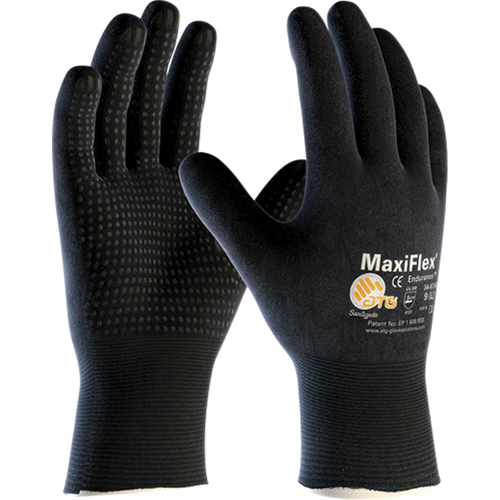 ATG MaxiFlex&reg; EnduranceTM 34-8745 Gloves, 7/Small, Foam Nitrile Coating, 15 Gauge, Nylon Shell EastCoast Offshore Supplies