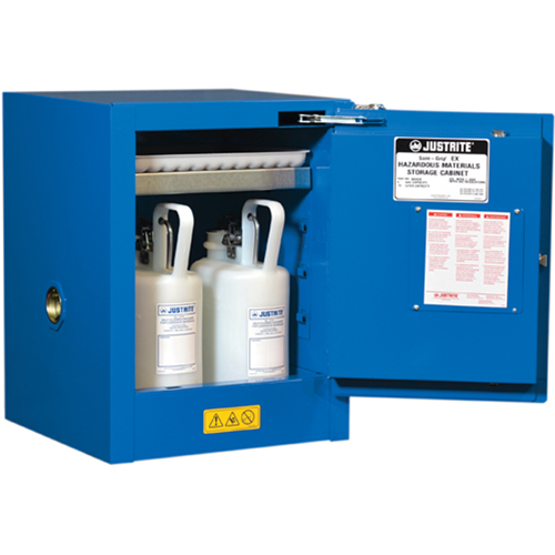 ChemCor&reg; Lined Hazardous Material Countertop Safety Cabinets, 4 gal., 17" x 22" x 17" EastCoast Offshore Supplies