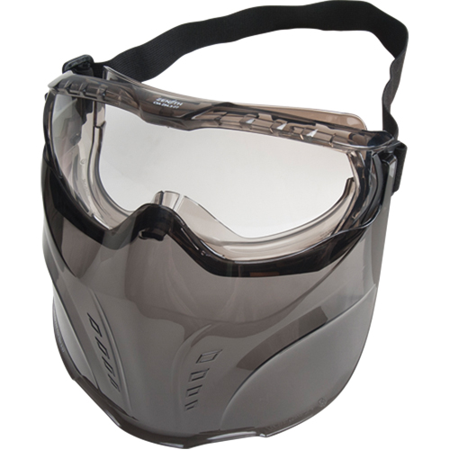 Lunettes &agrave; coques de s&eacute;curit&eacute; avec visi&egrave;re de s&eacute;rie Z2300, Lentille Transparent, Antibu&eacute;e, Ventilation Indirecte EastCoast Offshore Supplies