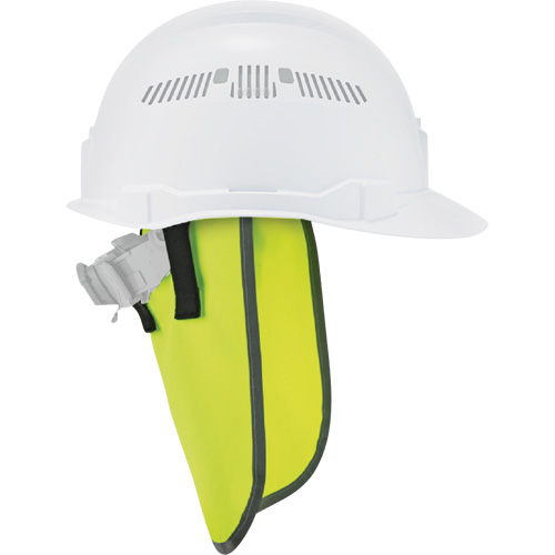 Pare-soleil de cou pour casque de protection GloWear 8006, Vert lime haute visibilit&eacute; EastCoast Offshore Supplies