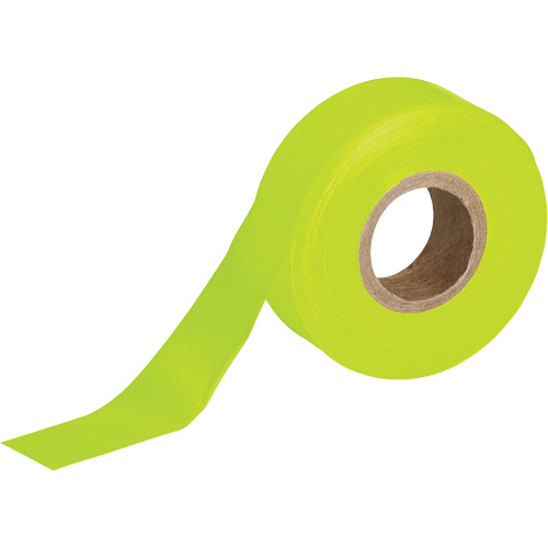 Ruban pour signalisation, 1,188" la x 150' lo, Lime fluorescent EastCoast Offshore Supplies