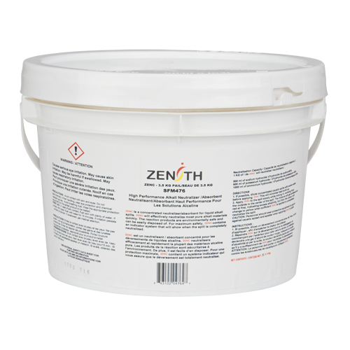 Neutralisant absorbant de produit basique, Sec, 3,5 kg, Caustique EastCoast Offshore Supplies