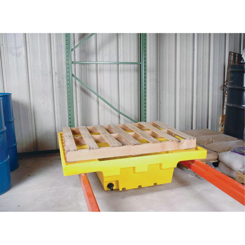 Contenant de confinement Ultra-Rack Sump, 51,5'' lo x 51,5'' la x 12" ha, 66 gal. US Capacit&eacute; EastCoast Offshore Supplies