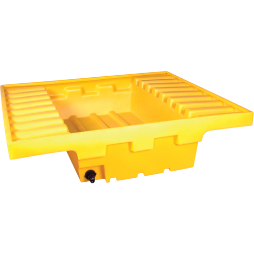Ultra-Rack Sump&reg;, 51.5" L x 51.5" W x 12" H, 66 US gal. Capacity EastCoast Offshore Supplies
