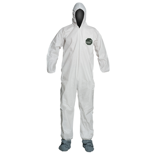 ProShield&reg; 50 Coveralls, Small, White, Microporous EastCoast Offshore Supplies