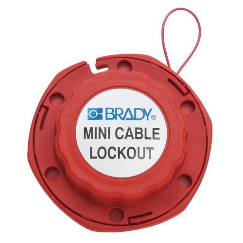 Mini dispositif de verrouillage &agrave; c&acirc;ble, Longueur de 8' EastCoast Offshore Supplies