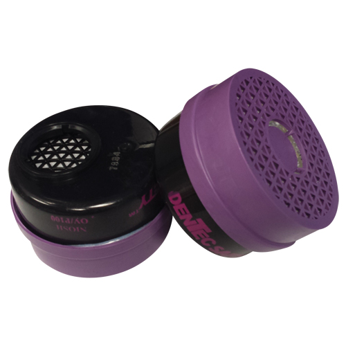 Cartouche pour respirateur, Combinaison cartouche et filtre contre les particules pour gaz/vapeurs, Vapeur organique/Filtre P100 EastCoast Offshore Supplies