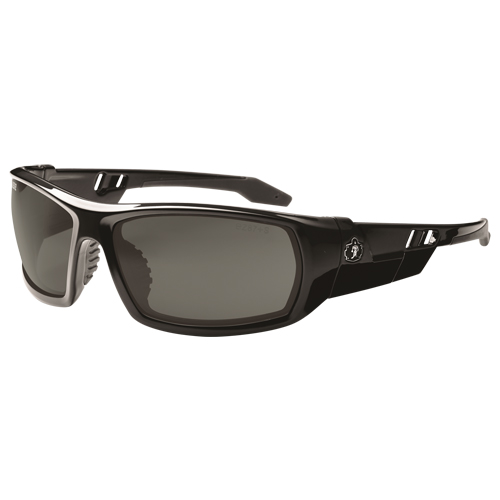Lunettes de s&eacute;curit&eacute; Skullerz Odin, Lentille Grise/fum&eacute;e, Anti-&eacute;gratignures, ANSI Z87+/R&eacute;pond ou surpasse la norme CSA Z94.3 EastCoast Offshore Supplies