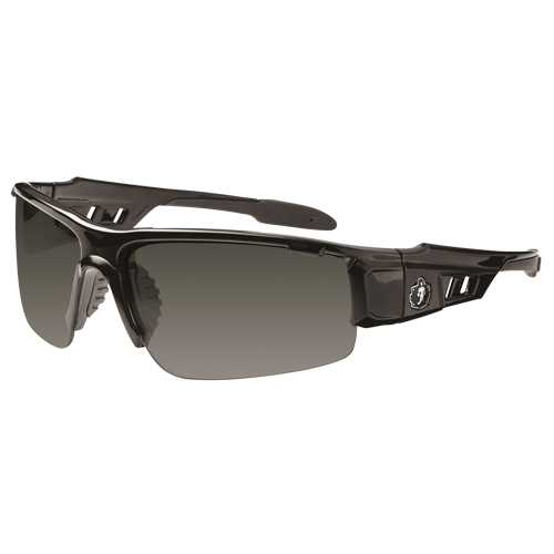 Lunettes de s&eacute;curit&eacute; Skullerz Dagr, Lentille Grise/fum&eacute;e, Anti-&eacute;gratignures, ANSI Z87+/R&eacute;pond ou surpasse la norme CSA Z94.3 EastCoast Offshore Supplies