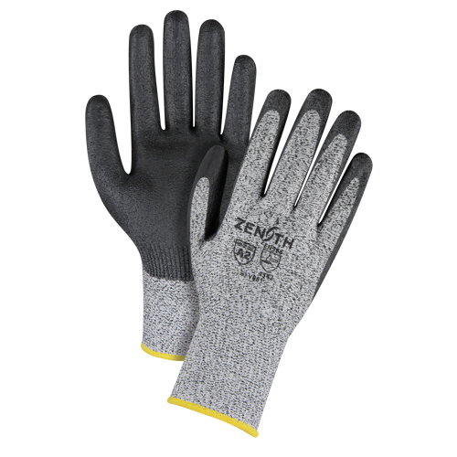 Seamless Stretch Cut-Resistant Gloves, Size 2X-Large/11, 13 Gauge, Polyurethane Coated, HPPE Shell, ANSI/ISEA 105 Level 2/EN 388 Level 3 EastCoast Offshore Supplies