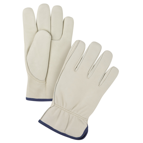 Gants de conducteur doubl&eacute;s pour l'hiver de premi&egrave;re qualit&eacute;, T-Grand, Paume en Cuir fleur de vache, Molleton EastCoast Offshore Supplies
