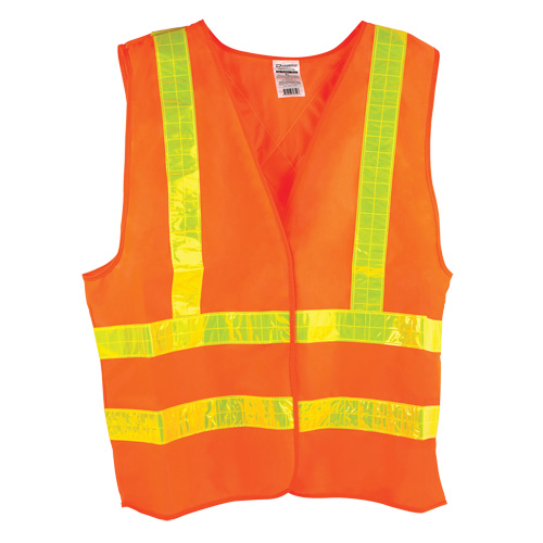 Veste de circulation Dynamic, Orange haute visibilit&eacute;, Moyen, Polyester EastCoast Offshore Supplies