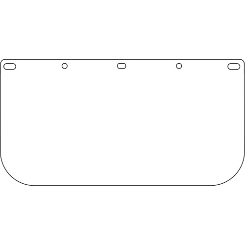 Dynamic Faceshield Visor Window, PETG, Clear Tint EastCoast Offshore Supplies