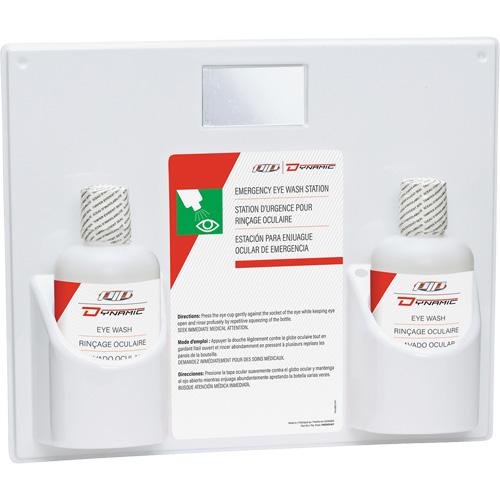 Dynamic Eyewash Station with Isotonic Solution, Double EastCoast Offshore Supplies
