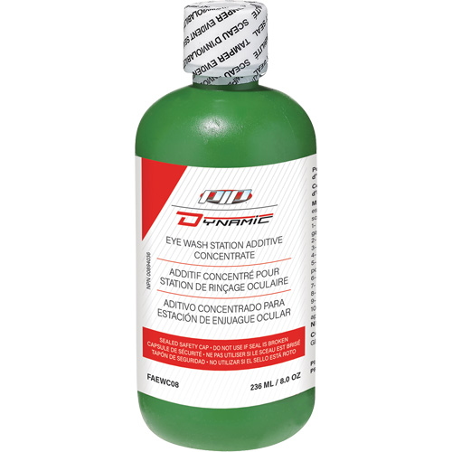 Dynamic Eyewash Additive Concentrate, Full Bottle, 8 oz. EastCoast Offshore Supplies