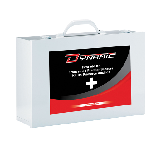 Trousse de premiers soins Ontario Dynamic, Dispositif m&eacute;dical Classe 1, Boîte en m&eacute;tal EastCoast Offshore Supplies
