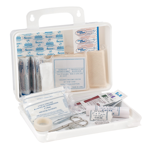 Trousse de premiers soins pour camion Dynamic, Dispositif m&eacute;dical Classe 1, Boîte en plastique EastCoast Offshore Supplies
