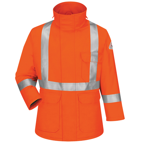 Parkas de luxe Excel FR Comfortouch, Petit, Orange EastCoast Offshore Supplies