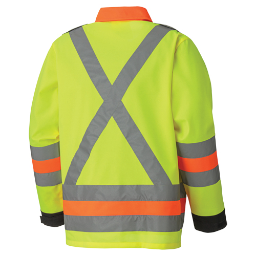 6007 Veste de s&eacute;curit&eacute; routi&egrave;re respirante, Polyester, Jaune lime haute visibilit&eacute;, T-petit EastCoast Offshore Supplies
