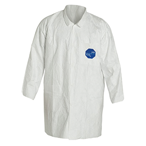 Lab Coat, Tyvek&reg; 400, White, 6X-Large EastCoast Offshore Supplies