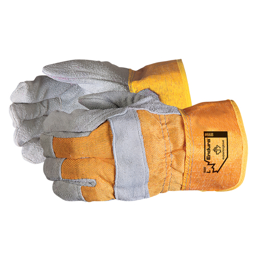 Endura&reg; Fitters Gloves, 2X-Large, Split Leather Palm, Cotton Inner Lining EastCoast Offshore Supplies