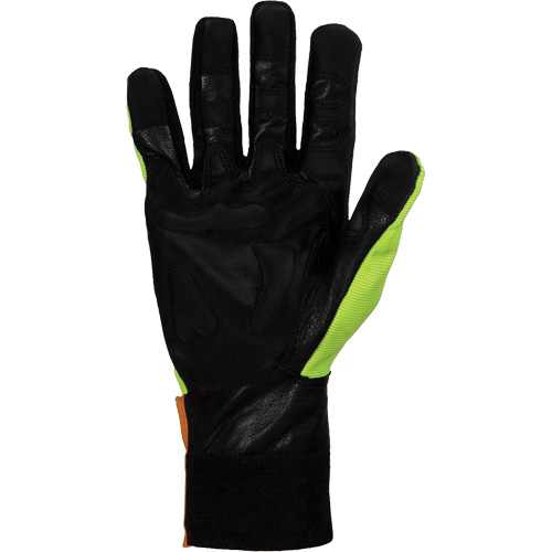 Gants pour scie &agrave; chaîne haute visibilit&eacute; Endura, Taille Grand/9, Paume Ch&egrave;vre EastCoast Offshore Supplies