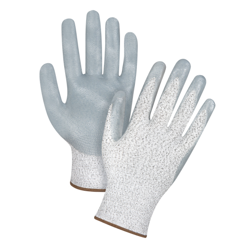 Gants haute performance r&eacute;sistants &agrave; la coupe, Taille Grand/9, Calibre 13, Rev&ecirc;tement Nitrile, Enveloppe en PEHP, ANSI/ISEA 105 niveau 4/EN 388 niveau 5 EastCoast Offshore Supplies
