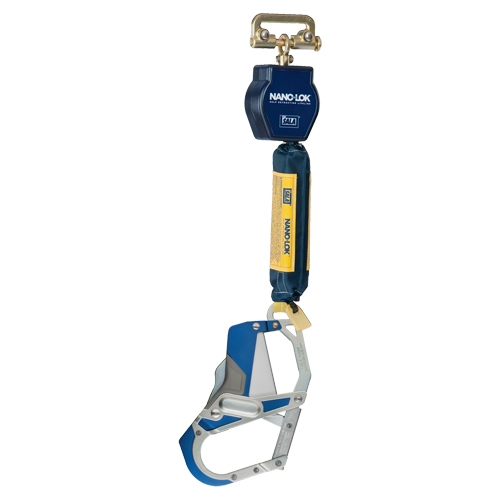 Nano-Lok Self-Retracting Lifeline, 6', Web, Stationary EastCoast Offshore Supplies