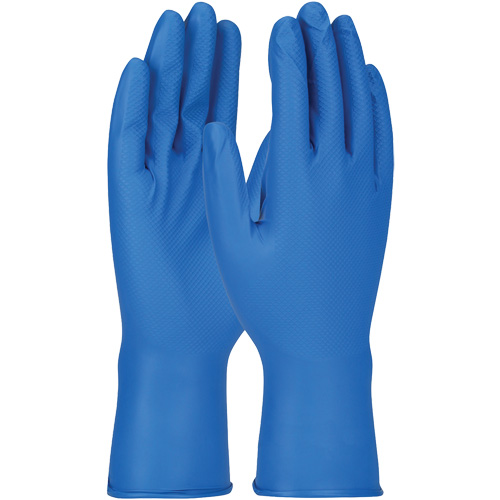 Gants Grippaz, Petit, Nitrile, 8 mils, Sans poudre, Bleu EastCoast Offshore Supplies