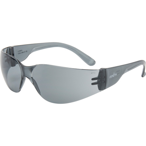 Z600 Series Safety Glasses, Grey/Smoke Lens, Anti-Scratch, ANSI Z87+/Meets/Exceeds CSA Z94.3 EastCoast Offshore Supplies