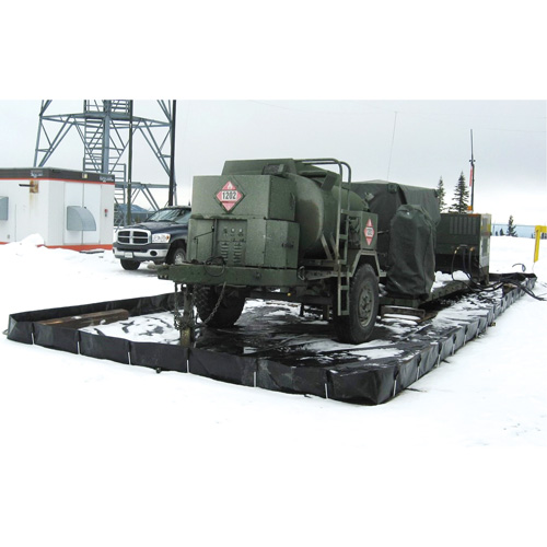 Insta-Berm L-Rod, 748 US gal. Capacity, 10' W x 10' L x 12" H, L-Bracket EastCoast Offshore Supplies