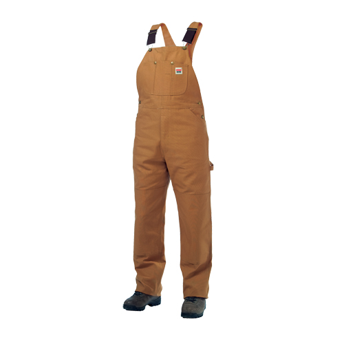 Salopettes en canevas de coton non doubl&eacute;e, Hommes, Grand, Brun EastCoast Offshore Supplies