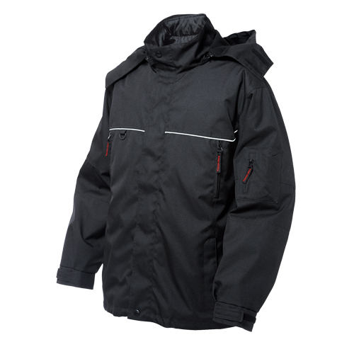 Poly Oxford 3-in-1 Parka, Men's, Medium, Black EastCoast Offshore Supplies