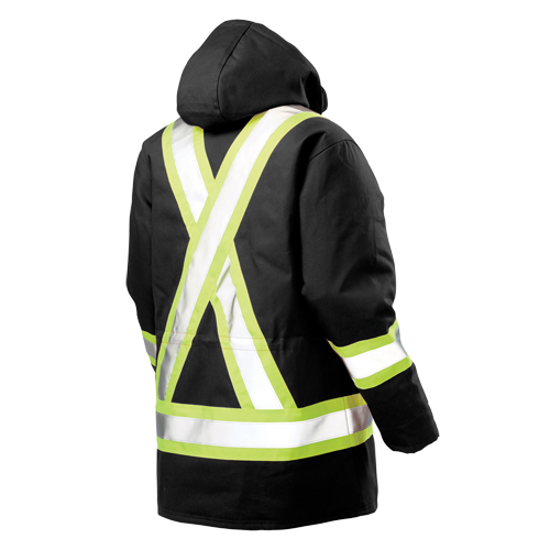 Safety Parka, Black, Large EastCoast Offshore Supplies
