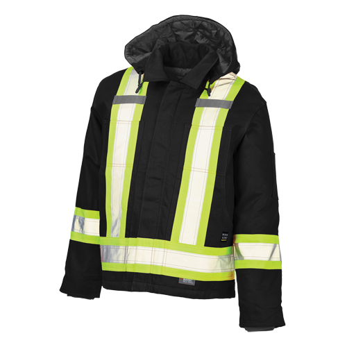 Safety Jacket, Black, Large EastCoast Offshore Supplies