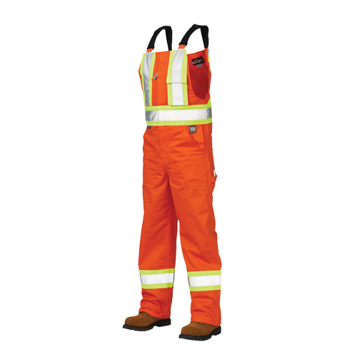 Unlined Safety Overalls, Poly-Cotton, Large, High Visibility Orange EastCoast Offshore Supplies