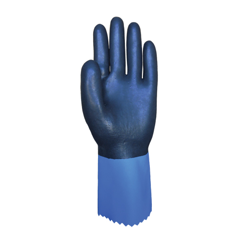 Gants enti&egrave;rement tremp&eacute;s et r&eacute;sistants aux produits chimiques Summitech, Taille Petit/7, 11,8" lo, Chloropr&egrave;ne, Doublure en Poly-coton, 59 mils EastCoast Offshore Supplies